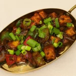 Dry chilli paneer